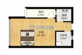 承翰南聯公館|壹房壹廳|115萬|總價低的住宅|生活配套齊全