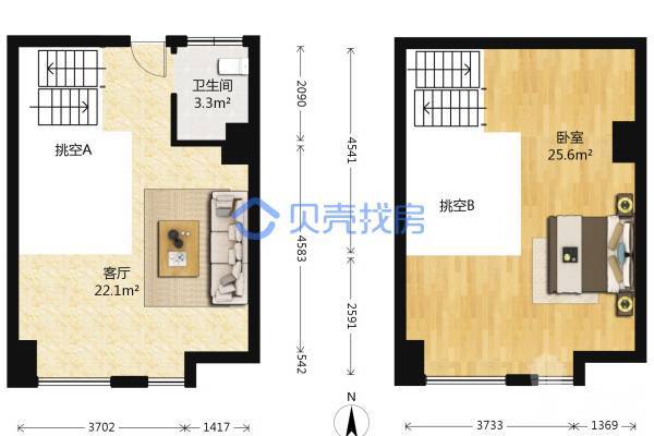 華僑城四海錦園|地鐵口禾花站旁，全新毛坯房，景觀好