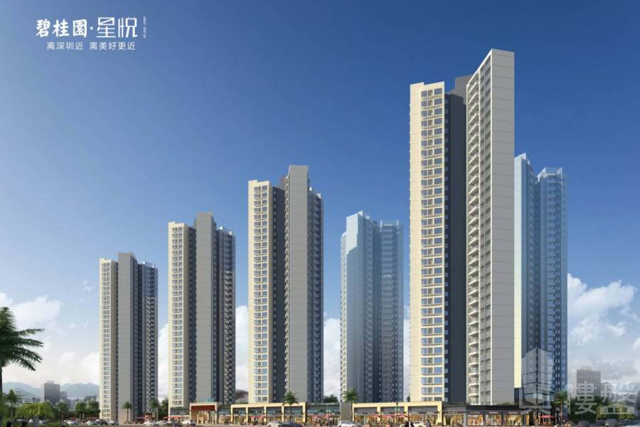 碧桂园星悦-惠州|首期3万(减)|大型屋苑|即买即住|香港银行按揭